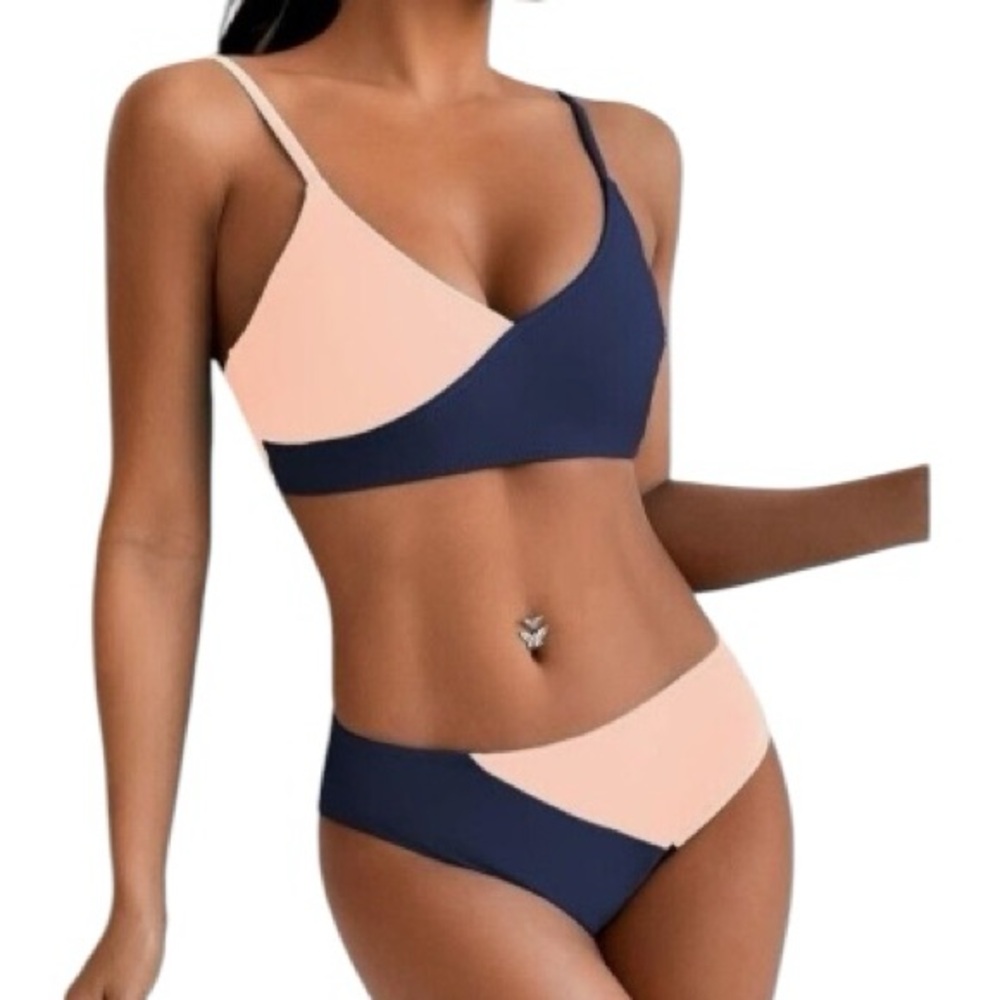 Modify Two-Tone Bikini Set - light and Deep Purple. NWT.